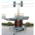 Easy to operate LED solar light tower